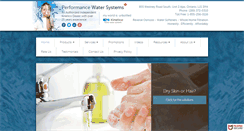 Desktop Screenshot of performancewatersystems.ca